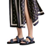 LV Sunset Flat Comfort Sandal - Image 6